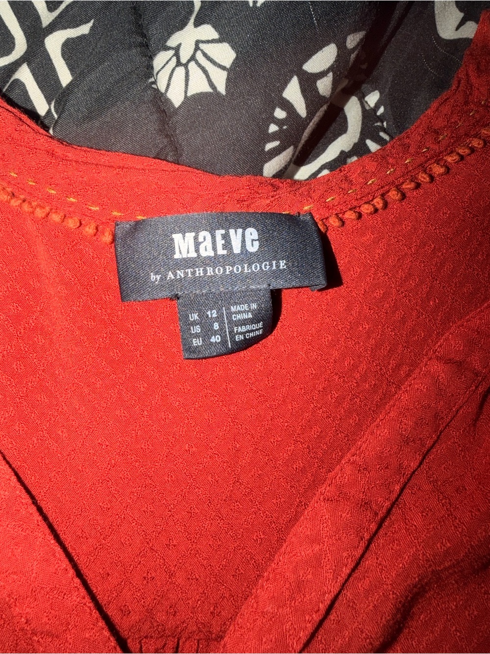 Anthropologie Maeve Crescent Street Blouse - Picture 4 of 4